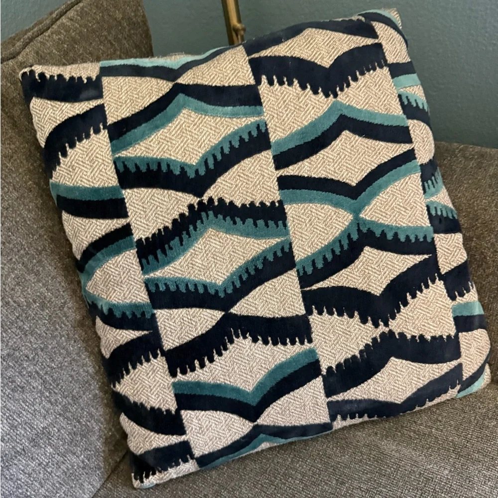 West Elm | Set of 2 Geometric Patterned Pillow Covers